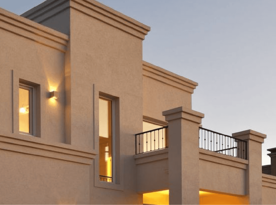 imagen pared siendo decorada